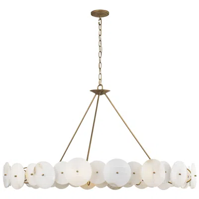 Varaluz Cosmos 9-lt Chandelier - Havana Gold