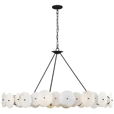 Varaluz Cosmos 9-lt Chandelier - Matte Black