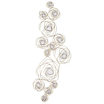 Varaluz Ethereal Rose Wall Art - Havana Gold Ombre