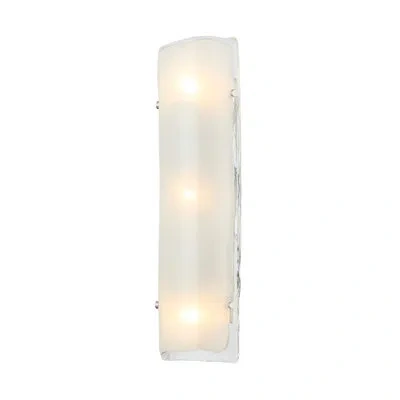 Varaluz Fairchild 3 Light Sconce In Black,nickel,brass;noir,nickel,laiton
