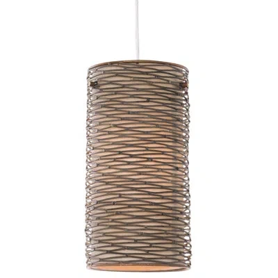 Varaluz Flow 1-light Pendant In Antique Brass