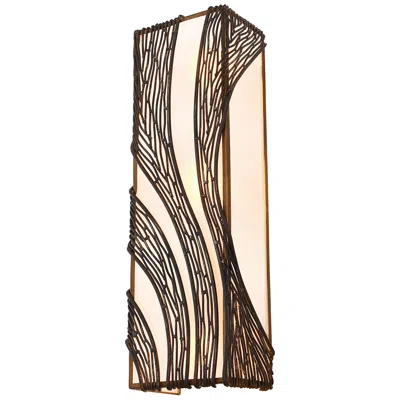 Varaluz Flow 20 1/4" High Hammered Ore Wall Light Sconce