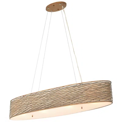 Varaluz Flow 36" Hammered Ore Modern Kitchen Island Pendant Light