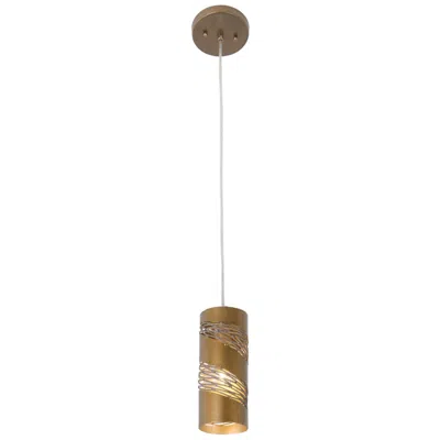Varaluz Flow 4" Wide Hammered Ore Mini Pendant Light