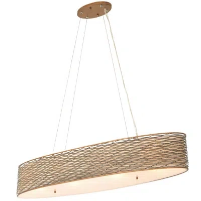 Varaluz Flow 4-light Pendant In Antique Brass