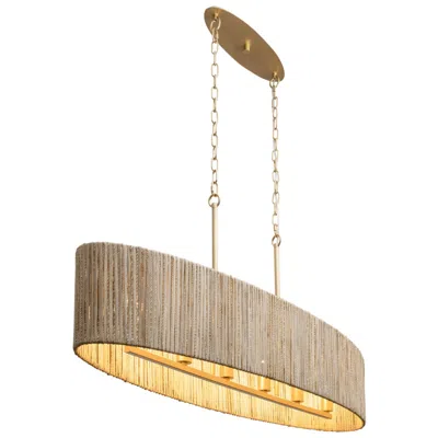 Varaluz Jacob's Ladder 6-lt Linear Pendant - French Gold