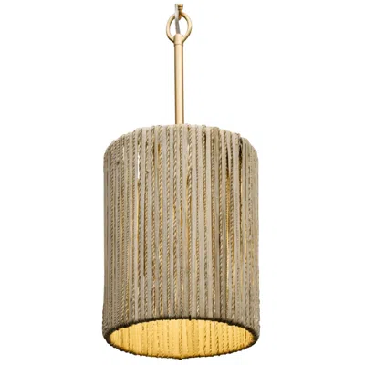 Varaluz Jacob's Ladder 8" Wide French Gold Mini Pendant