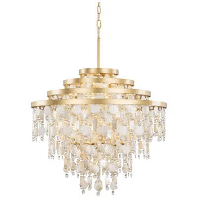 Varaluz Kalani 10-lt Chandelier - French Gold