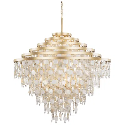 Varaluz Kalani 16-lt Chandelier - French Gold