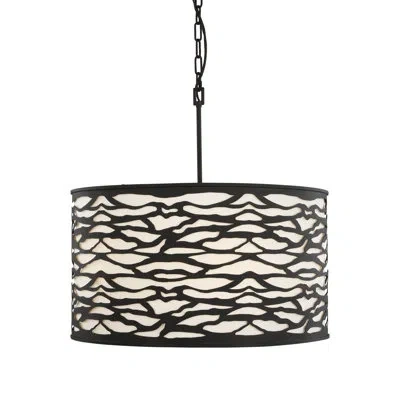 Varaluz Kato 5-light Pendant In Black
