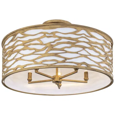Varaluz Kato 5-lt Semi-flush - Havana Gold