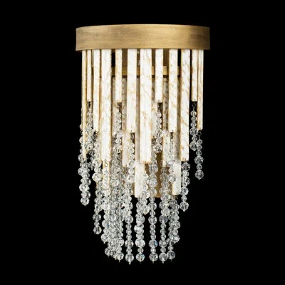 Varaluz Lafayette 2-lt Sconce In Gold,brass;or,laiton