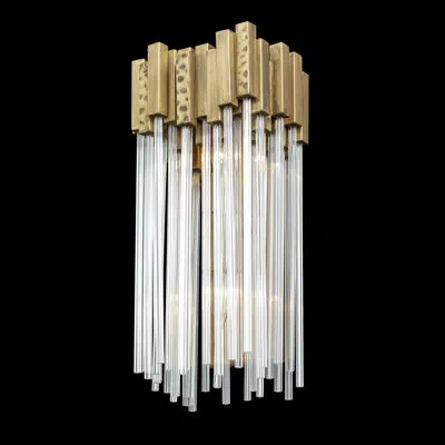Varaluz Matrix 2-light Sconce In Havana Gold