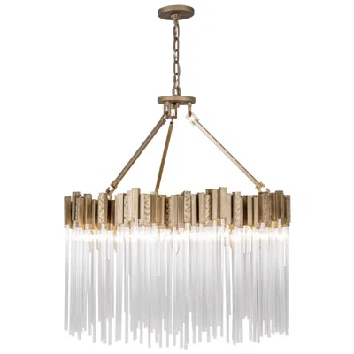 Varaluz Matrix 30" Wide Havana Gold Chandelier