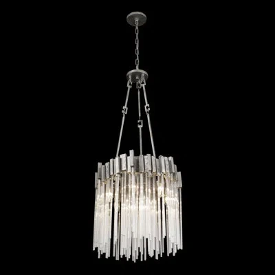 Varaluz Matrix 6-light Pendant In Rainy Night