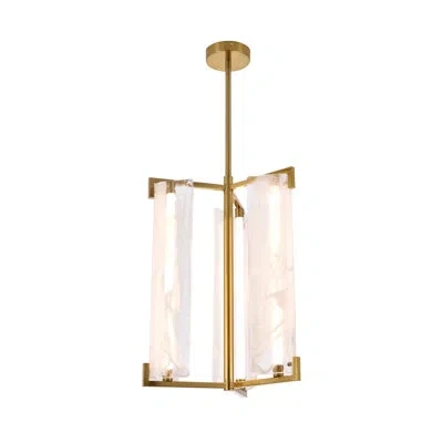 Varaluz Mingle 3-light Pendant In Brass