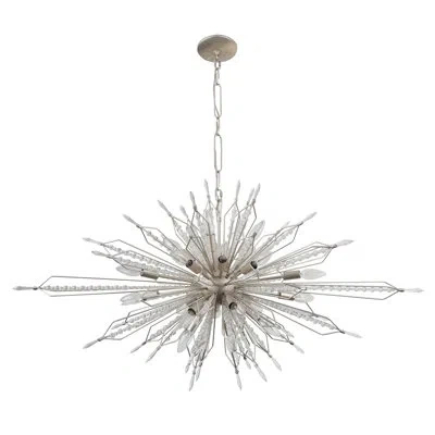 Varaluz Orbital 20 - Light Sputnik Sphere Pendant In Champagne
