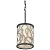 Varaluz Scribble 1-lt Mini Pendant - Matte Black/artifact