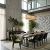 Varaluz Scribble 6-light Linear Pendant In Black