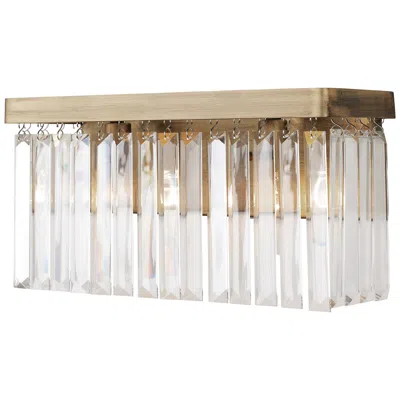 Varaluz Social Club 7 1/4" High Havana Gold 2-light Wall Sconce