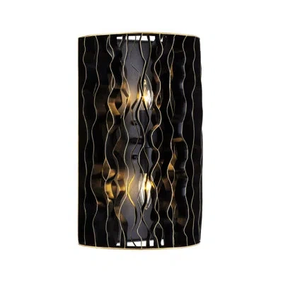 Varaluz Steel Flush Mounted Sconce
