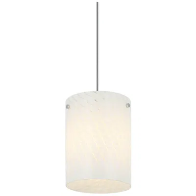 Varaluz Swirled 1-lt Pendant - Chrome