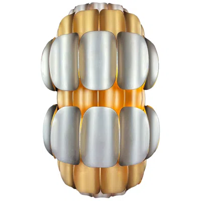 Varaluz Swoon 2-lt Sconce - Antique Gold/gold Dust