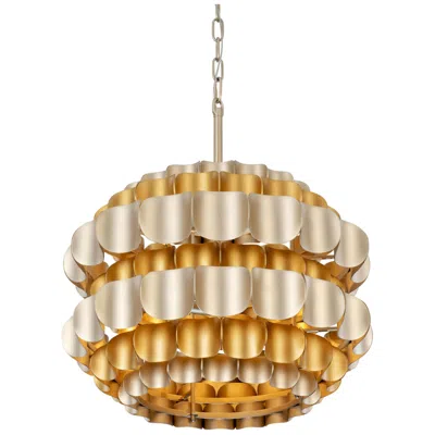 Varaluz Swoon 3-lt Pendant - Antique Gold/gold Dust