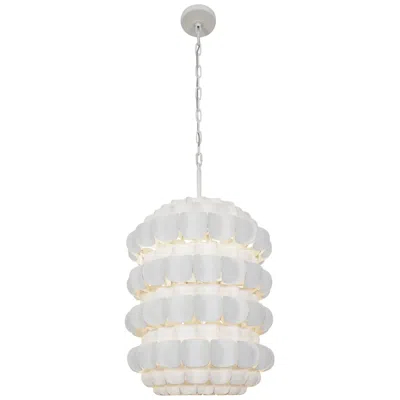 Varaluz Swoon 6-lt Foyer - Matte White