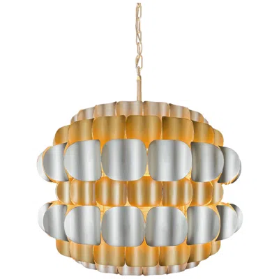 Varaluz Swoon 6-lt Pendant - Antique Gold/gold Dust