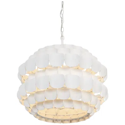 Varaluz Swoon 6-lt Pendant - Matte White