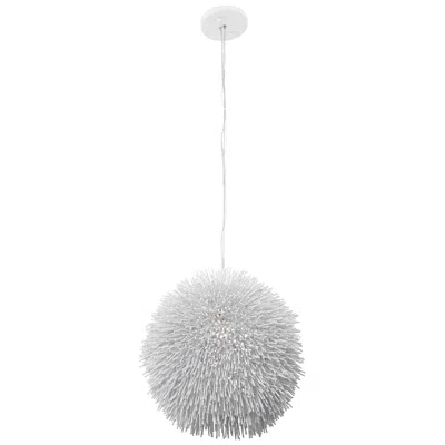Varaluz Urchin 13" Wide White Pendant
