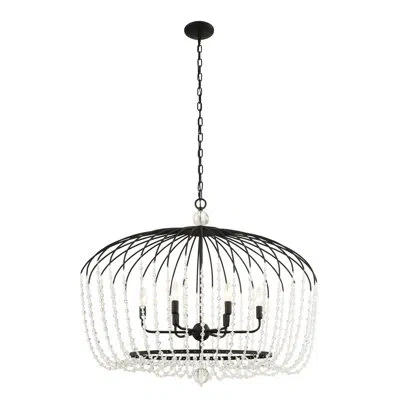 Varaluz Voliere 1-light Crystal Pendant