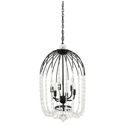 Varaluz Voliere 32" High Gold Pendant Light
