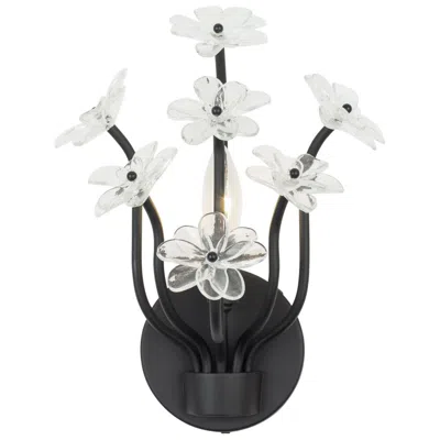 Varaluz Wildflower 1-lt Sconce - Matte Black
