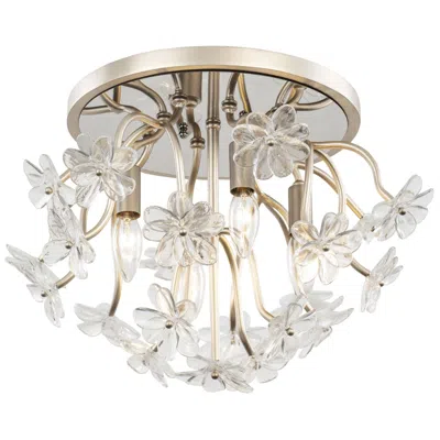 Varaluz Wildflower 4-lt Semi-flush - Gold Dust/artifact
