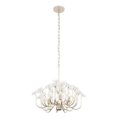 Varaluz Wildflower 6-light Chandelier In Gold Dust