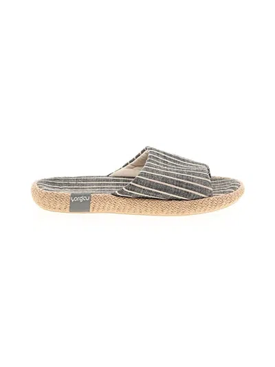 Pre-owned Varga Mule/clog In Gray