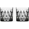 Varga Renaissance Tumbler Set Of 2 In Transparent