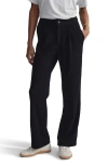 Varley Aberdeen Ribbed Knit Pants In Black