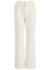 Varley Aberdeen Straight-leg Corduroy Trousers In Cream