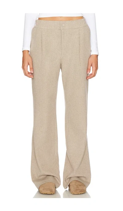 Varley Aberdeen Straight Leg Pant In Grey