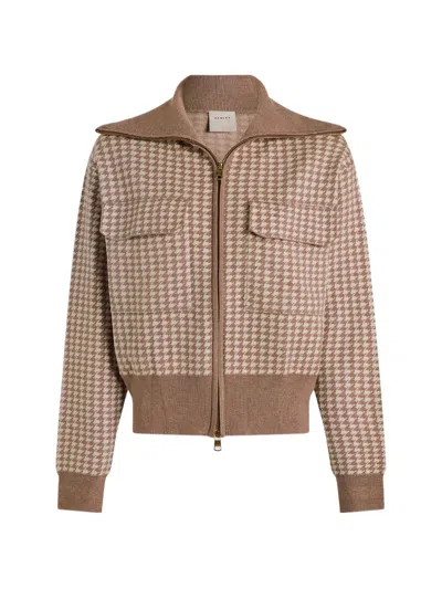 Varley Ablett Knit Jacket In Neutral
