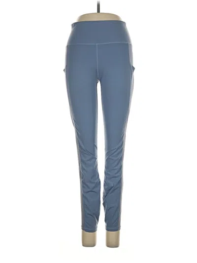 Pre-owned Varley Active Pants In Blue