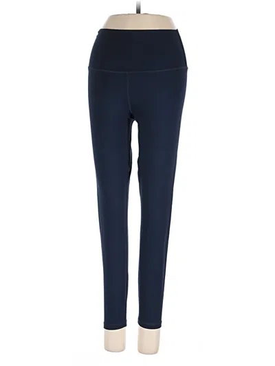 Pre-owned Varley Active Pants In Blue