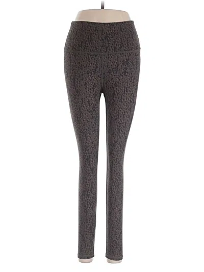Pre-owned Varley Active Pants In Brown