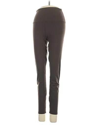 Pre-owned Varley Active Pants In Brown