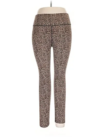 Pre-owned Varley Active Pants In Brown