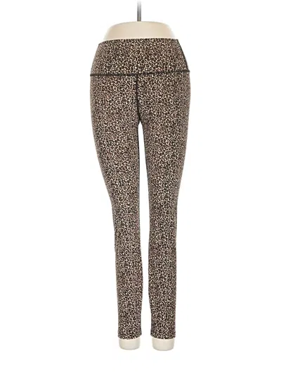 Pre-owned Varley Active Pants In Brown