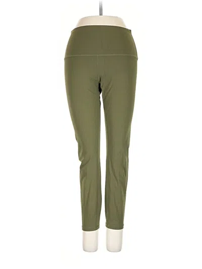 Pre-owned Varley Active Pants In Green
